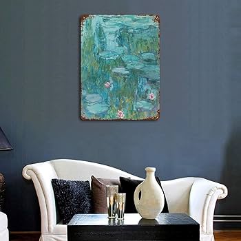 クロード•モネ 睡蓮 アート 額縁 インテリア アンティーク 楽天市場】絵画 モネ インテリア monet 「 睡蓮 すいれん 」 55